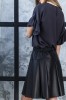 Venecija lea mini juodas sijonas
